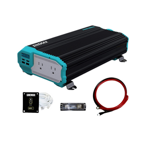 Modifizierter Sinus-Wechselrichter mit 2000 W, 12 V, 110 V Gleichstrom zu Wechselstrom f&uuml;r Wohnmobile/Autos